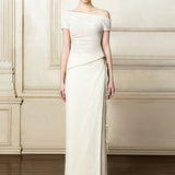 Caryln Off The Shoulder White Top