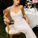 Teresa Pearl Midi Dress