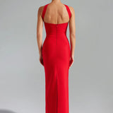 Rosee Sleeveless Bandage Maxi Dress