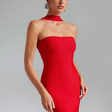 Rosee Sleeveless Bandage Maxi Dress