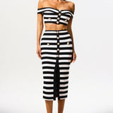 Martha Off-The-Shoulder Bandage 2 Piece Set