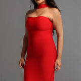 Rosee Sleeveless Bandage Maxi Dress