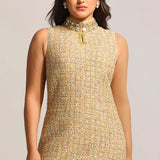 Jillian Diamond Tweed Mini Dress
