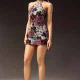Polasa Halter Mini Dress