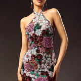 Polasa Halter Mini Dress
