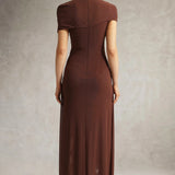 Hayden Braided Tulle Maxi Dress