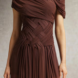 Hayden Braided Tulle Maxi Dress