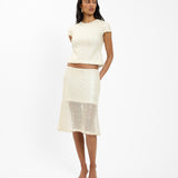 Midi Sequins Skirt