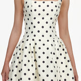 Zada Polka Dot Maxi Dress