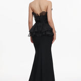 Oria Fishtail Maxi Dress