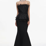 Oria Fishtail Maxi Dress