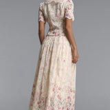 Ignacia Flowy Short Sleeve Floral 2 Piece Set