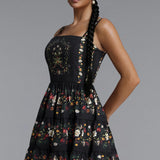 Romelle Resort Floral Midi Dress