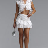 Margot Resort Ruffle Co-ord set