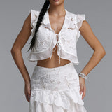 Margot Resort Ruffle Co-ord set