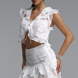 Margot Resort Ruffle Co-ord set