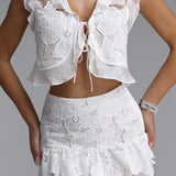 Margot Resort Ruffle Co-ord set