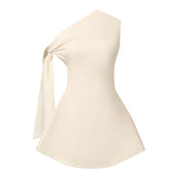 Retale One Shoulder Mini Dress