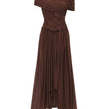Hayden Braided Tulle Maxi Dress