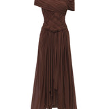 Hayden Braided Tulle Maxi Dress