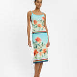 Mesh Midi Skirt