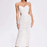 Teresa Pearl Midi Dress